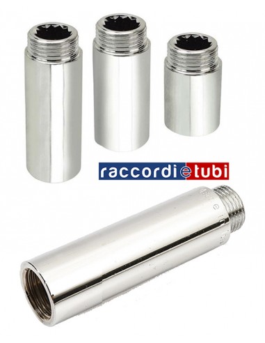 PROLUNGA IN OTTONE CROMATA MASCHIO FEMMINA 1/2X25