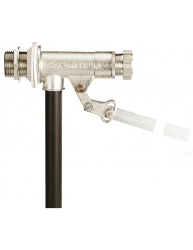 GEDRUCKTER SCHWIMMER AUS GUSSMESSING 1.1/2 MIT...