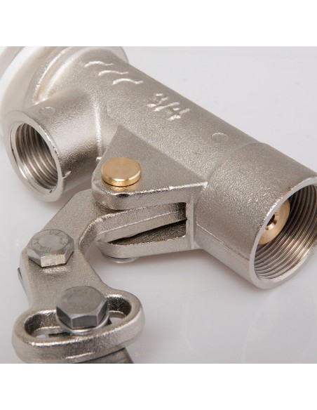 GALLEGGIANTE STAMPATO OTTONE FUSO 2" SEDE INOX ALTA PRESSIONE