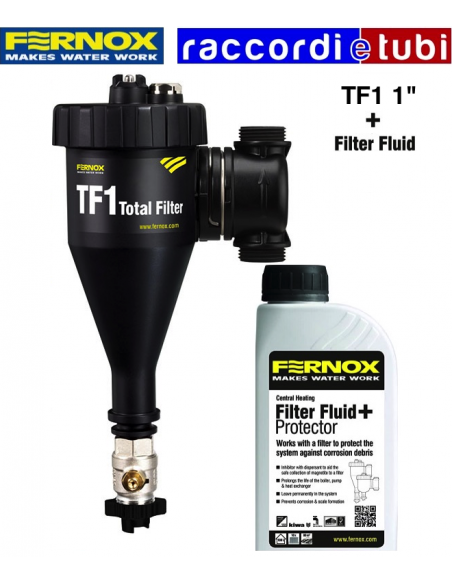 TF1 ENTSCHLAMMER 1'' MIT ZUSÄTZLICHER FILTER FLUID VERPACKUNG