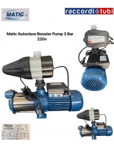 EL/PA AUTOMATIC BOOSTER PUMP 3 BAR