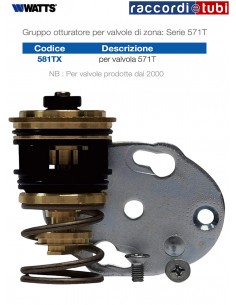 OTTURATORE PER VALVOLE 2 VIE 571T WATTS