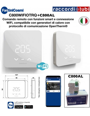 CRONOTERMOSTAT Fantini & Cosmi WIFI...