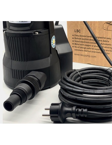 ELETTROPOMPA  AD IMMERSIONE PER TELO PISCINA LEO PUMP 10LSC175LSC15