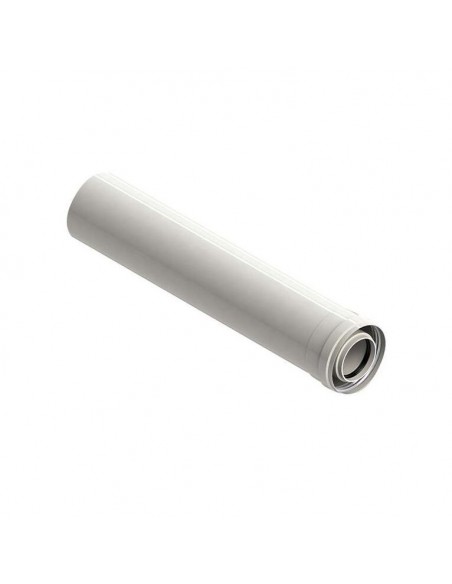 TUBO COASSIALE ALLUMINIO PPS 60/100 CM.100