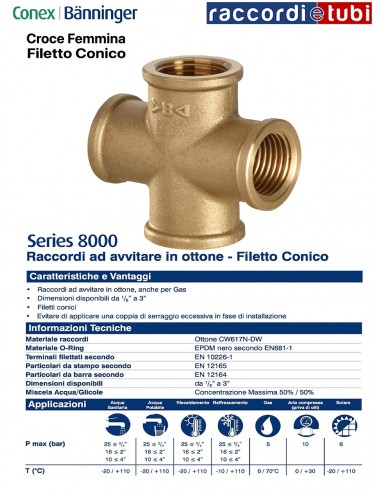 CROCE OTTONE DIAMETRO 3/4