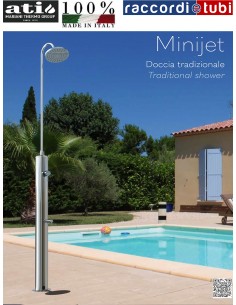 Doccia in Acciaio INOX 316L ATI MIX MINIJET-M