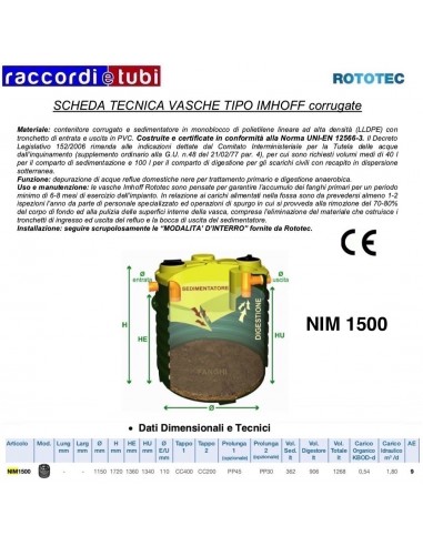 IMHOFF NIM 1500 ROTOTEC