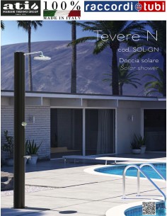 DOCCIA SOLARE ATI IN  ACCIAIO INOX TEVERE N SOL-GN
