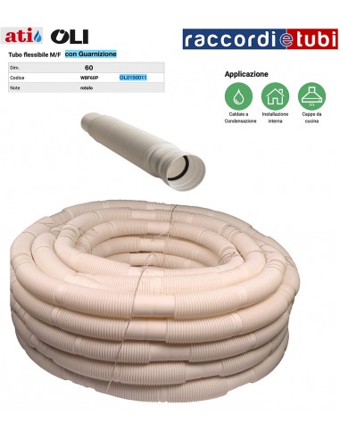 FLEXIBLES WELLROHR AUS PPS DIAM. 60