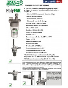 DOSATORE di polifosfati POLYFAR 1/2 2410 12