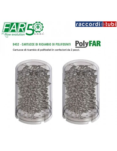 RICARICA POLIFOSFATO FAR 9452 CONFEZIONE 2 PEZZI