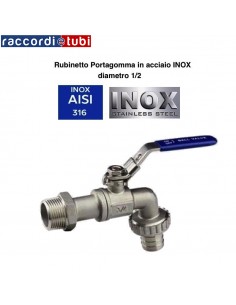 SCHLAUCHANSCHLUSSHANH INOX 1/2
