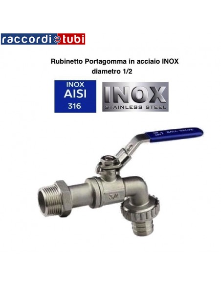 SCHLAUCHANSCHLUSSHANH INOX 1/2