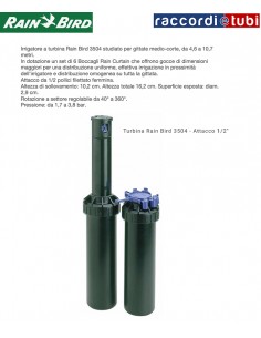 IRRIGATORE RAIN BIRD 3504 PC