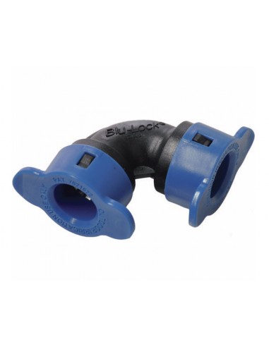 RACCORDO BLU LOCK GOMITO