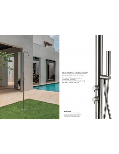 DOCCIA ACCIAIO INOX IDRAL M84DX-00000