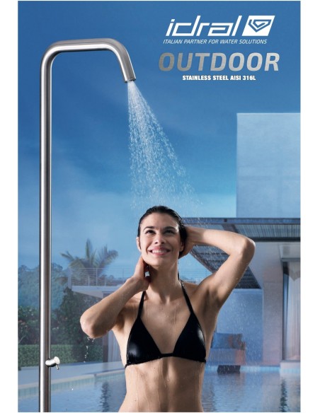 DOCCIA ACCIAIO INOX IDRAL M84DX-00000