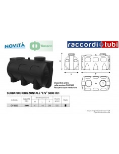 TELCOM SERBATOIO DA INTERRO CIV 5000
