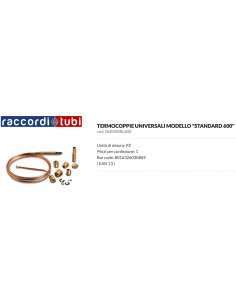 TERMOCOPPIA UNIVERSALE MM.600
