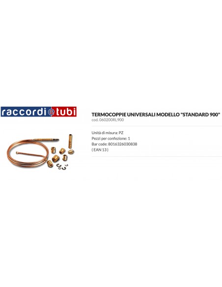 UNIVERSALE THERMOLEITUNG MM.900