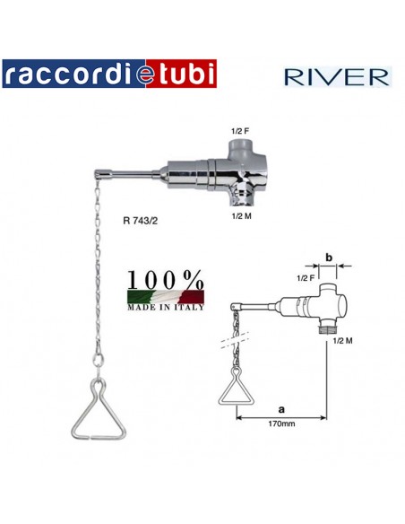 HÄHNE MIT KETTENBETÄTIGUNG UND ZEITVERSTELLUNG RIVER R 743/2