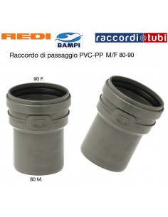 RIDUZIONE A INNESTO PVC MF 80X90