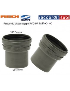 RIDUZIONE A INNESTO PVC MF 90X100