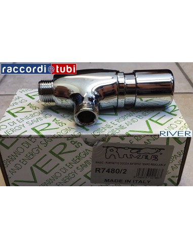 RUBINETTO A PARETE A PULSANTE R 7480/2