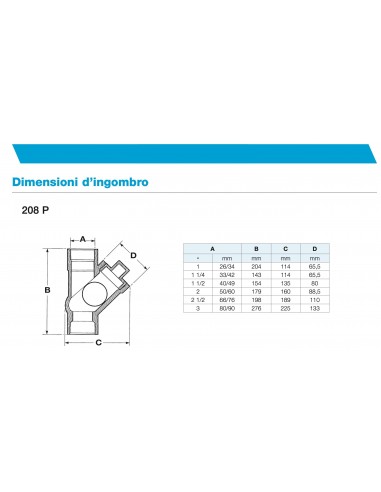 VALVOLA NON RITORNO 1" A PALLA SOCLA IN PVC