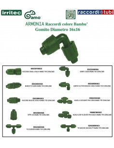 GOMIOTO IRRITEC 16X16 BAMBU'