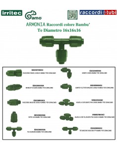 TE IRRITEC 16X16X16 BAMBU'