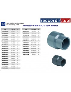 PVC-KUPPLUNG KLEBMUFFE REDUZIERT 90x75 FF