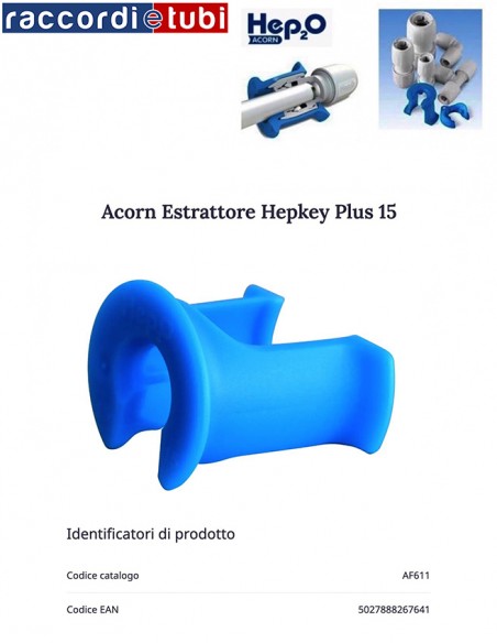 ESTRATTORE AF611 Diametro 15 1 P/Z