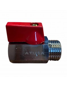 MINI-KUGELHAHN MF Ø 1/2 ROT 2