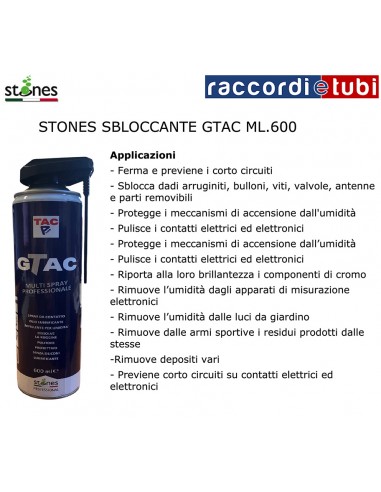 STONES SBLOCCANTE GTAC ML.600