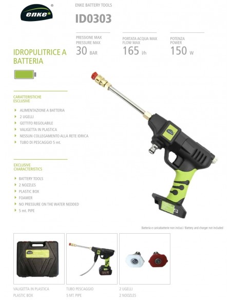 KIT FERRARI STAUBSAUGER-KOMPRESSOR-HOCHDRUCKREINIGER-LADEGERÄT-BATTERIE