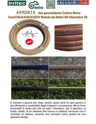 ALA GOCCIOLANTE IRRITEC NOCE  MT.50