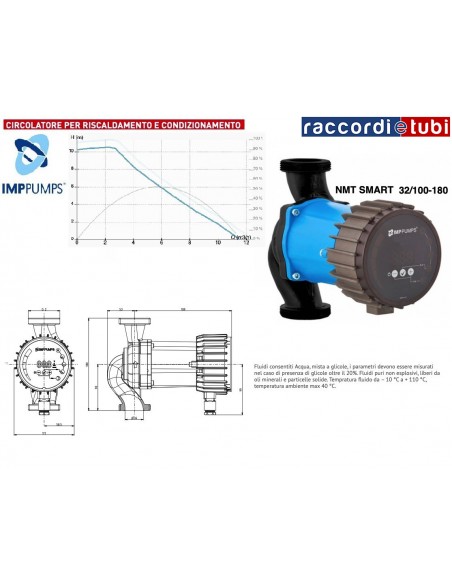 ZIRKULATOR IMP-PUMP 32/100-180 2"