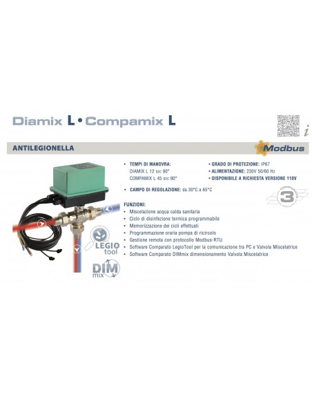 MISCHER MIT LEGIONELLENSCHUTZ DIAMIX 3/4 MMM DIAMIXPBL VERGLEICH