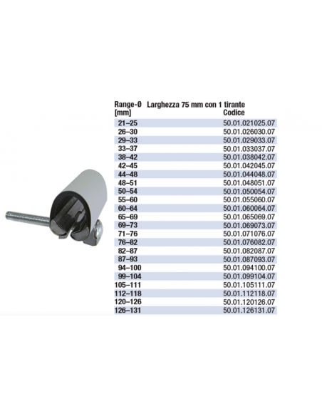 COLLARE DI RIPARAZIONE INOX 55*60
