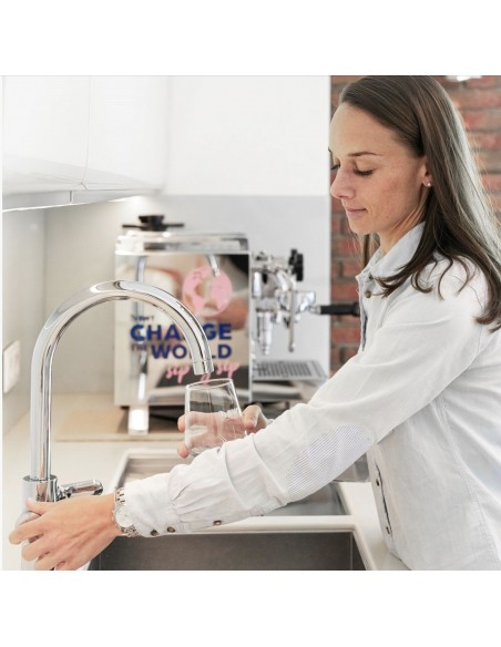 AQA DRINK PURE2.0 BWT komplett mit Zubehör für Wasseranschluss und Pure Kartusche