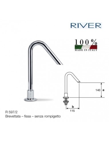 AUSGABEMUNDSTÜCK FÜR DIE PLANRIVER R597/2