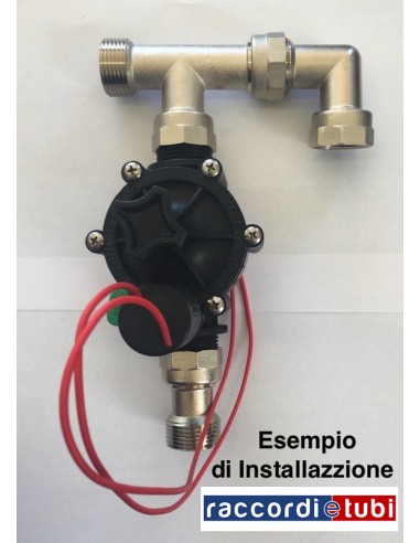 TE CON GHIERA CON OR FEMMINA FEMMINA MASCHIO 1"...