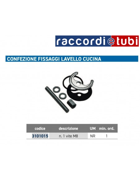 CONFEZIONE FISSAGGI LAVELLO CUCINA