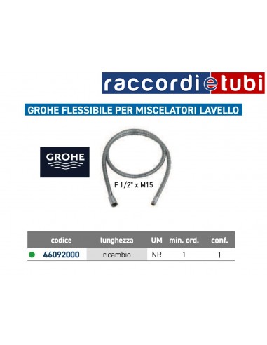 GROHE FLEXIBLES SCHLAUCH FÜR...