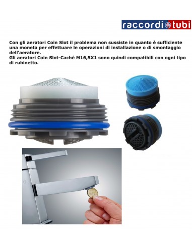 Lüfter Cache'-Slot männlich Durchmesser 16,5x1''