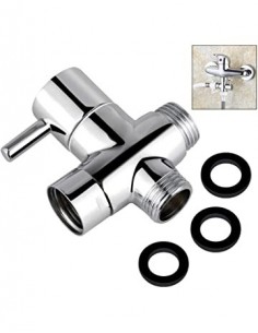 DEVIATORE A LEVA MF 1/2" OT.CR. 2