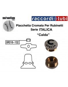 STERNPLÄTTCHEN SERIE ITALICA "WARM" ORIGINALES STERN