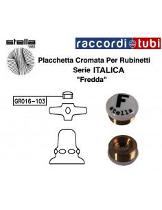 PLACCHETTA STELLA  SERIE ITALICA "FREDDA" ORIGINALE STELLA